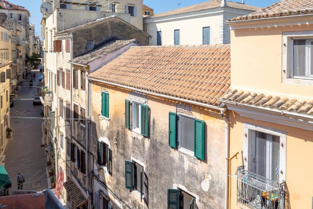 Old Town Corfu Romantic Studio Manto Nymfes Apartman Kültér fotó